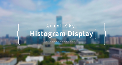 Autel Sky App - Histogram Display